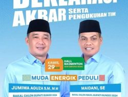 visi misi pasangan Jumiwan – Maidani   Bantu bibit dan pupuk