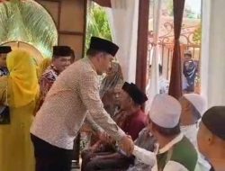 Jumiwan Aguza dan Maidani menghadiri acara syukuran,Minta Mutia Sari Selalu Jaga Amanah Masyarakat