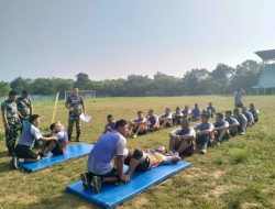 program rutin Kodim 0416/Bute melaksanakan tes Kesegaran Jasmani (Garjas)