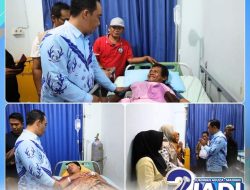 Jenguk Korban Bentrok, Jumiwan Aguza Sampaikan Permohonan Maaf