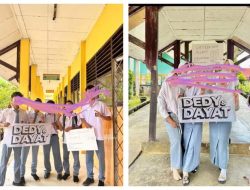 Viral di Medsos Siswa Bawa Poster Tulisan Dedi – Dayat di Lingkungan Sekolah, Bawaslu Diminta Turun Tangan