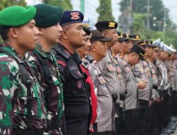Kodim 0416/Bute Dan Polres, Bungo Gelar Pengamanan Rapat Pleno Terbuka Pilkada Bungo,2024″