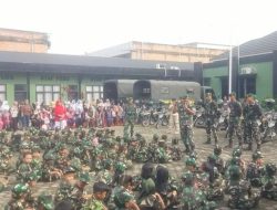 Kodim 0416/Bute Menerima Kunjungan TK Pertiwi II Bungo”