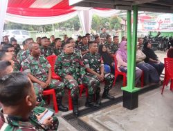Dandim 0416/Bute Bikin Acara Tanda  kepedulian TNI AD terhadap masyarakat di wilayah binaannya.