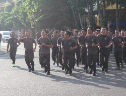Dandim 0416/Bute, memimpin langsung acara Korp Raport masuk dan pindah satuan jajaran TNI AD