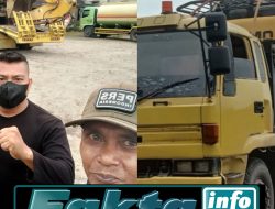 Exsa PC 200 Merek Sumitomo Yang Parkir Di Rumah Makan Bungo Semangka,Mau Di Kirim Ke KEC, Batin III Ulu/Bungo”