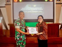 Dandim 0416/Bute,Menyampaikan menyampaikan bahwa pelatihan ini sangat penting untuk meningkatkan literasi keuangan