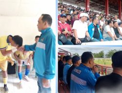 Jumiwan Aguza MengHadiri Langsung  Pertandingan Sepak Bola Bungo VS Kota Jambi