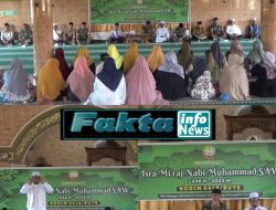 Kodim 0416/Bute Peringati Isra Mi’raj Nabi Muhammad SAW 1446 H/2025