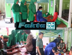 HUT KE 79  Persit KCK Dandim 0416/Bute,Bersama Anggota Donor Kan Darah Di Polkes,02,10,11,Bute”