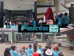 Kodim 0416/Bute  Kunjungan TK Lab School Integrated Yasni Bungo”
