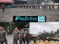 Jaga Kebugaran, Prajurit Kodim 0416/Bute Gelar Olahraga Bersama*