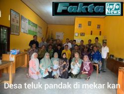 Berkat Do,a Masarakat  Alhamdulilah Desa Teluk Pandak Jadi Di Mekar Kan