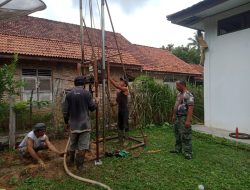 Lettu Inf Feri Erza Putra, Menjelaskan Bahwa Pembuatan Sumur Bor Merupakan Bagian Dari Program TMMD