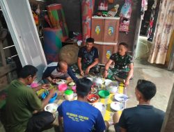 Dandim 0416/Bute”  Mengingatkan Kepada Seluruh Anggota Satgas TMMD Ke-123  Harus Tinggal Di Rumah Warga”