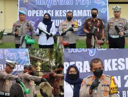 Kapolres Bungo Tilang 331 Motor Serta Memusnahkan 148 Knalpot Brong