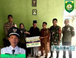 Pemdes Pematang Panjang Salurkan BLT DD Tahun 2025 Sekaligus 3 Bulan Sebayak 14 KK