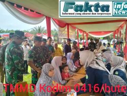 **Wakil Bupati Tebo, Menyampai Kan, Kami sangat Berterimakasih Kepada  TMMD Ke 123,Kodim 0416/Bute, Tahun,2025″Banyak Membawa  Perubahan,Di Dalam  Segi Apa Pun”