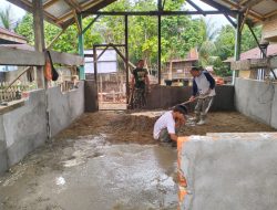 Satgas TMMD ke-123 Kodim 0416/Bute terus berkomitmen untuk menyelesaikan Seluruh program Pembangunan Tepat waktu,
