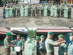 Laporan Korp Pindah Satuan dan Kenaikan Pangkat Kodim 0416/Bute*