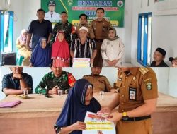 Pemdes,Dusun Tanjung Agung Kecamatan-Muko-Muko Batin VII ,salurkan BLT DD Tahap I Tiga Bulan Sekaligus Tahun 2025″