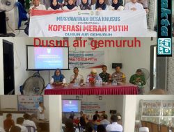 Desa Air Gemuruh Sukses Pembentukan Pengurus Koperasi Merah Putih,  Bungo- Faktainfonews – Acara