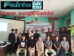 Dusun Sungai Gambir Sukses Bentuk Kepengurusan Koperasi Merah Putih