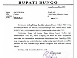 Edaran Bupati Bungo Ambigu?!