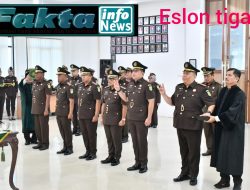 Enam Pejabat Eselon III di Kejati Jambi Resmi Dilantik