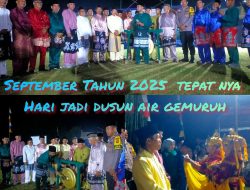 Memperingati Hari Jadi Dusun Air Gemuruh ke-99