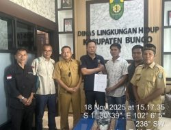 PT SNM dan Warga Desa Sungai Purih Sepakat Berdamai dalam Mediasi di Kantor DLHK Bungo.