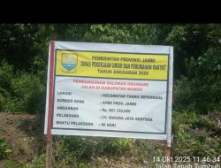 Minim Transparansi, Proyek Drainase di Pasar Rebo dan Tenam Tuai Sorotan Warga