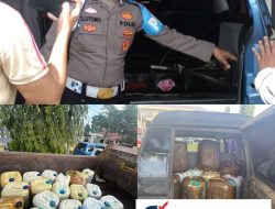 Polres Bungo Tertibkan Penyalahgunaan BBM Bersubsidi di SPBU Lubuk Landai