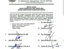 UMK Kabupaten Bekasi 2026 Disepakati Naik 6,84 Persen, Tembus Rp5,9 Juta Meski APINDO Menolak