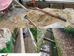 Proyek Irigasi di Desa Teluk Pandak Diduga Gunakan “Dana Siluman”, Tanpa Papan Informasi dan Tak Kunjung Rampung
