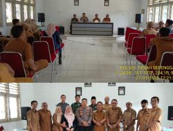 Antisipasi Balap Liar Jelang Ramadhan, Forkopimcam Tanah Sepenggal Gelar Rakor