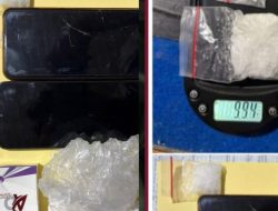 Satres Narkoba Polres Bungo Tangkap Dua Pria Diduga Pengedar Sabu di Sungai Gedang
