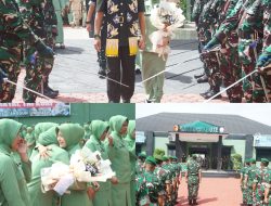 Danrem 042/Gapu Pimpin Sertijab Dandim 0416/Bute, Tekankan Perkuat Kemanunggalan TNI dengan Rakyat
