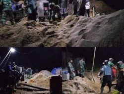 Kodim 0416/Bungo Tebo Kebut Pembangunan Jembatan Gantung di Rantau Duku