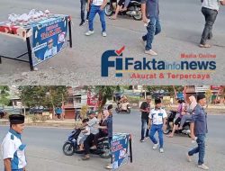 *Aksi Sosial Ramadan, DPC PPWI Bungo Bagikan Takjil kepada masarakat Penguna Jalan*