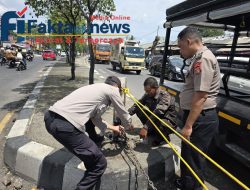 Kepala Unit Lalu Lintas Polsek Cikarang Utara AKP Carmin, S.H Imbau Warga Tertib Berlalu Lintas, Hindari U-Turn Paksa dan Lompat Trotoar