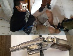 Polsek Rantau Pandan Berhasil amankan Senjata Rakitan Dan , Pria Diduga Pelaku Curanmor,