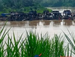 Puluhan PETI di Sungai Batang Tebo Di Desa Purwo Bakti Diduga Pembiaran Oleh APH ,Soal nya Jarak Tidak Jauh Dari Pusat Kota Muaro Bungo”