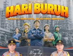 Kapolda dan Wakapolda Jambi Hadiri Peringatan Hari Buruh, Tegaskan Komitmen Jaga Keamanan dan Dukung Kesejahteraan Pekerja