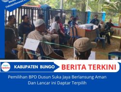 Pemilihan BPD Dusun Suka Jaya Berlangsung Aman dan Lancar, Ini Daftar Anggota Terpilih
