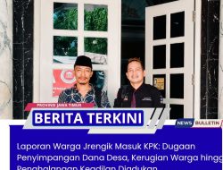 Laporan Warga Jrengik Masuk KPK: Dugaan Penyimpangan Dana Desa, Kerugian Warga hingga Penghalangan Keadilan Diadukan