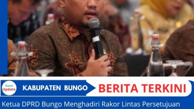 Ketua DPRD Bungo Menghadiri Rakor Lintas Sektor Persetujuan Substansi Ranperda RTRW 2026–2046 di Jakarta