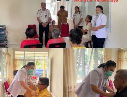 Peduli Sesama, Rutan Ambon Gelar Pelayanan Gratis di Panti Sosial INAKAKA