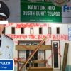 Kantor Desa Disegel Warga! APBDes Bukit Telago Diduga Tak Transparan, Masyarakat Tuntut Audit Total”