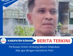 Pemeriksaan Anton Timbang Belum Dilakukan, Ada Apa dengan Bareskrim Polri?
